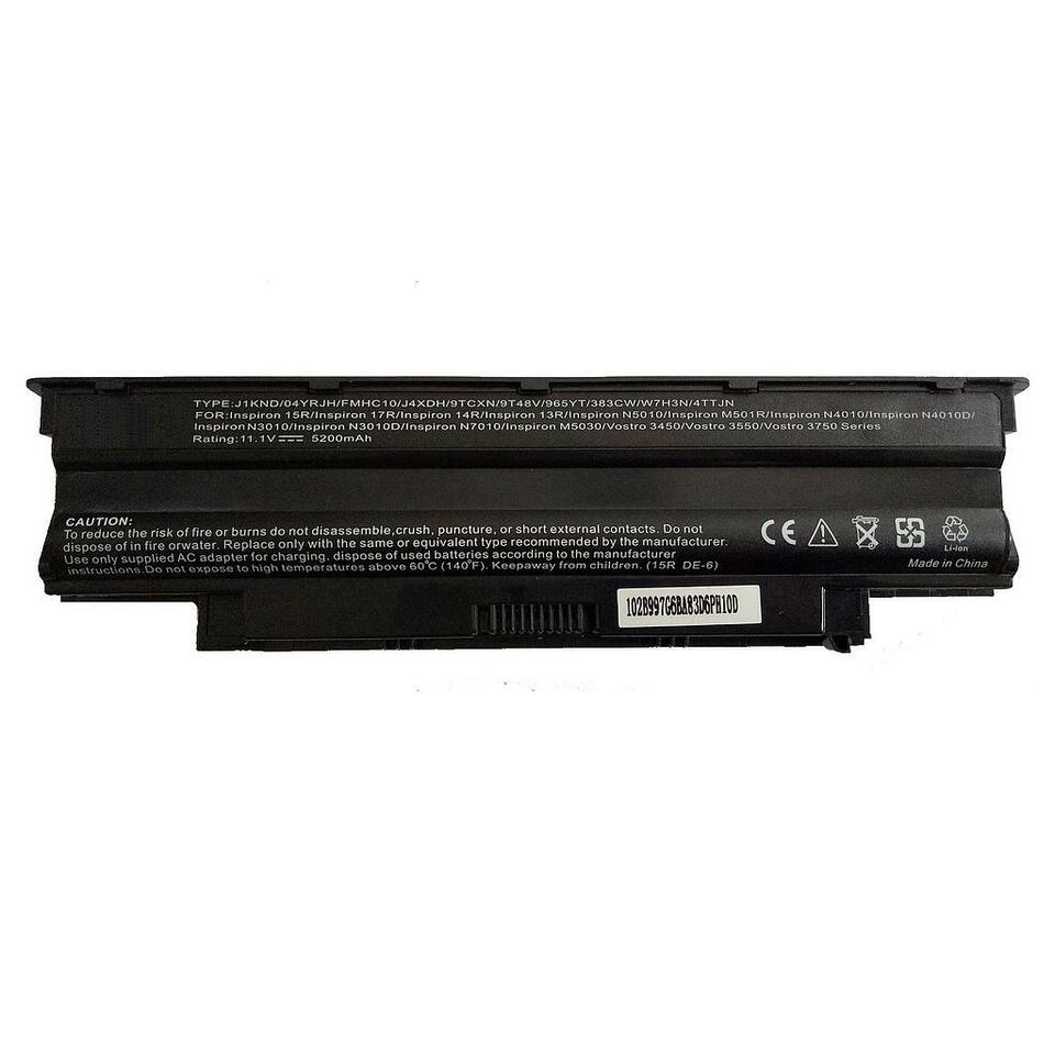 Pin Laptop Dell dùng cho Dell Inspiron 13R N3010 N3110 N3520, 14R N4010 N4110 N4050, 15R N5010, M5010, N5110 M5030 M5040 N5050 14R N4010 – 6 CELL - ZIN