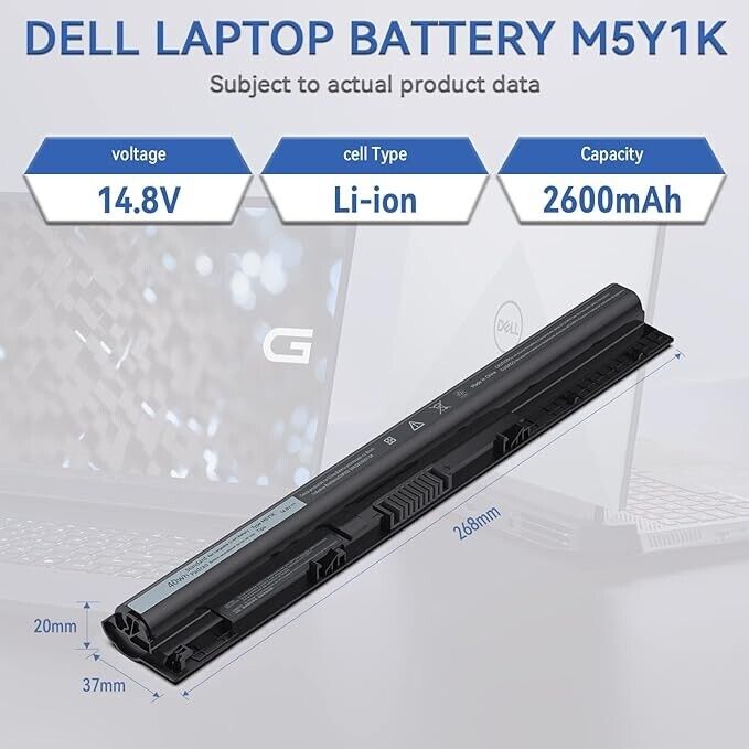 PIN LAPTOP DELL dùng cho DELL Vostro 3478 3578 ( KÉN MÁY ) 3578 M5Y1K – KHÔNG CHẠY ĐƯỢC GEN 7 8 – 4 CELL- ZIN