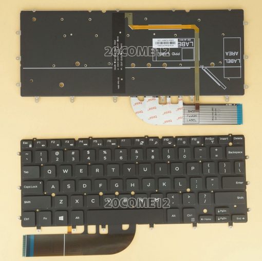 Bàn Phím Laptop Dell Inspiron 13 7347 7348 7352 7353 7359 7547 7548 XPS 13 9343 9350 9360 9370 13 7347 Có Led New Zin