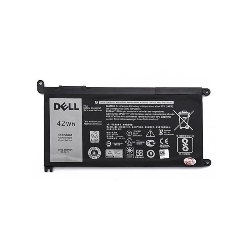 PIN LAPTOP DELL dùng cho DELL Latitude 3189 3379 3390 3580 3590, WDX0R 5568 42WH WDX0R – 3 CELL - ZIN